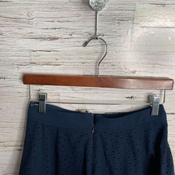 Puella blue skirt lace mini a line size 36 Anthropologie - Picture 7 of 12